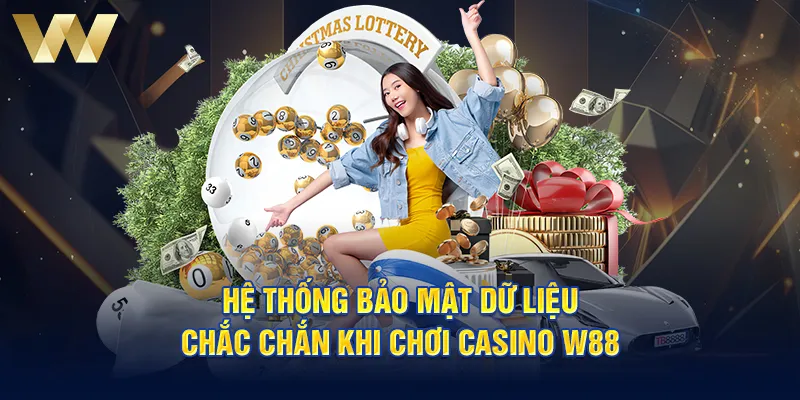 Hệ thống bảo mật dữ liệu chắc chắn khi chơi Casino W88